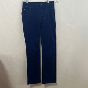 LRL LAUREN RALPH‎ LAUREN JEANS.CO CORDUROY COLBAT BLUE PANTS SIZE 2